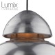 Suspension métal brut style industrielle Bamag lamp U7 - Réédition