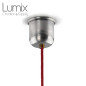 Suspension métal aluminium brossé style industrielle Bamag lamp U7 - Réédition