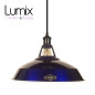 Suspension Harbour version Candy® sur-mesure et finition Perle Noire - Abat-jour 5 couleurs au choix Suspension Harbour version Candy® sur-mesure et finition Perle Noire - Abat-jour 5 couleurs au choix