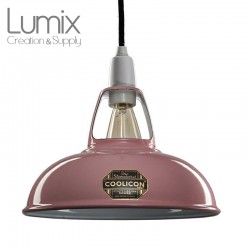 Coolicon® Original pendant light powder pink enamelled small size