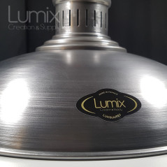 Luminaire d'exception style industriel - Suspension style vintage création sur-mesure