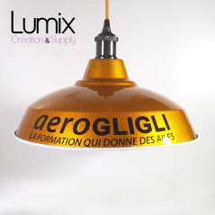 Marquage publicitaire abat-jour exemple