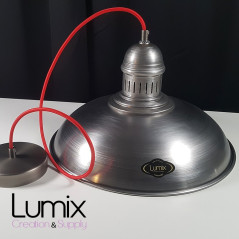 Luminaire en suspension sur-mesure - Suspension Rock de Lumix patine noire