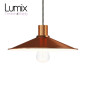Suspension métal émaillé LumiSwing - Gamme 3 couleurs style vintage