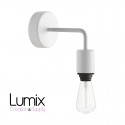 IP65 silicone wall lamp - fixed ring lamp - White