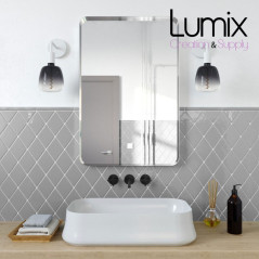 Ampoule LED XXL Bona série Pastel, Dark Shadow, filament spirale 5W E27- 2150K