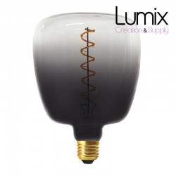 LED lamp XXL Bona Pastel series, Dark Shadow, spiral filament 5W E27- 2150K