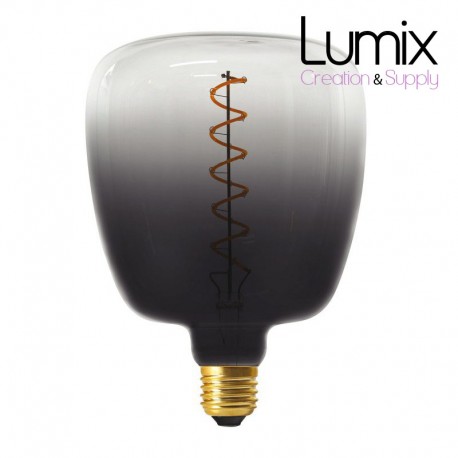 LED lamp XXL Bona Pastel series, Dark Shadow, spiral filament 5W E27- 2150K