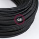 Pendant light prisme ciment et finition métal - Gris ou noir