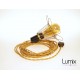 Lampe baladeuse E27 (à vis) à personnaliser - câble textile, douille bakélite