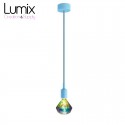 Pendant light simple porte-douille et rosace silicone
