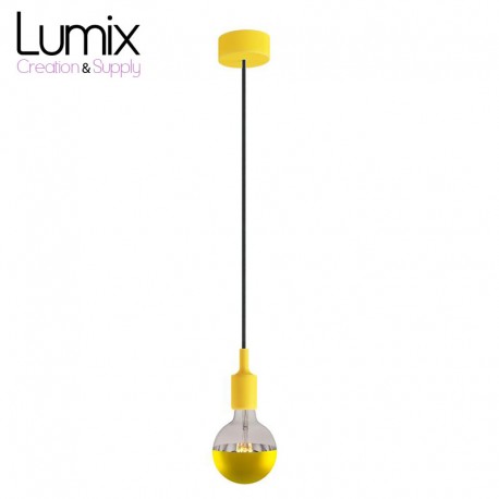 Single suspension holder and pink silicone Yellow