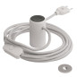 Lampe baladeuse Magnetico®-Plug 3 m de câble textile Blanc Lampe baladeuse Magnetico®-Plug 3 m de câble textile Blanc