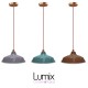 Pendant light Bistrot métal couleur au choix - Finition prestige