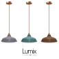 Suspension Bistrot métal véritable avec couleur au choix - Finition prestige