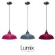 Pendant light Bistrot métal couleur au choix - Finition prestige