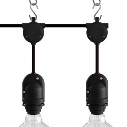 IP65 double lamps luminaire to hang - For cellar, basement or outside