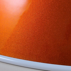 Suspension Bistrot version Candy® sur-mesure et finition Perle Noire - Abat-jour 5 couleurs au choix