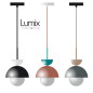 Luminaire en suspension dômes métal - Création sur commande Luminaire en suspension dômes métal - Création sur commande