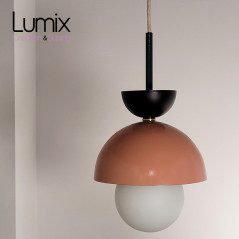 Suspension dôme métal - Création sur commande