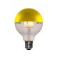 Ampoule LED Globe G95 Demi Sphère dorée 7W E27 Dimmable 2700K