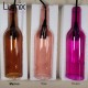 Suspension bottle in brown tinted glass - E14 or E27 socket of your choice
