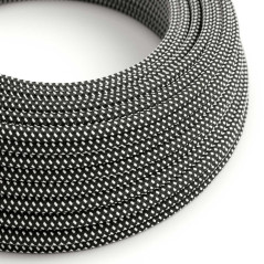Câble textile bi couleur pour suspension industrielle
