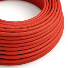 Câble textile rouge pour suspension