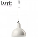 Industrial style white enamel suspension 350 mm diameter - Gics reissue