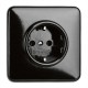 Mechanism 2 poles socket + IP20 bakelite earth