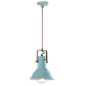 Suspension Rétro industrielle métal peinture style vintage - Diam 23 cm Suspension Rétro industrielle métal peinture style vintage - Diam 23 cm