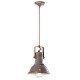 Industrielle Suspension taupe Farbe