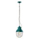 Pendant light Rétro industrielle cage métal peinture style vintage - Diam 26 cm
