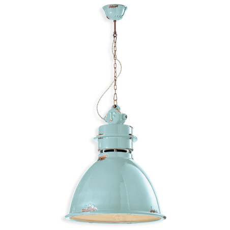 Suspension industrielle style lampe d'usine gros diamètre 50 cm