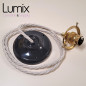 Suspension toute prête pour accueillir votre verrerie type tulipe, opale ou globe à cou Suspension toute prête pour accueillir votre verrerie type tulipe, opale ou globe à cou