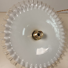 Suspension toute prête pour accueillir votre verrerie type tulipe, opale ou globe à cou