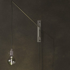 Applique murale orientable type lampe patère 