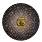 Applique métal gamme HELIOS de la série Japan - Disque Alu imprimé d'un Motif traditionnel japonais - Shippô