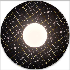 Applique HELIOS Japan - Ampoule G125 Porcelaine