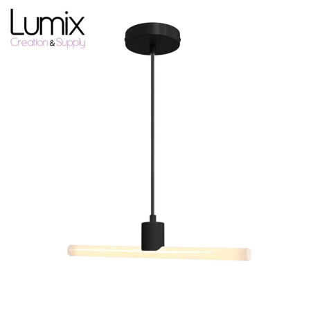 Suspension simple pour tube LED S14d - Sur-mesure