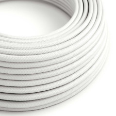 Câble textile blanc