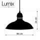 Pendant lamp with rust effect for outdoor use in IP65