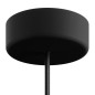Suspension Rock style vintage métal effet rouille pour l'extérieur en IP65