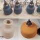 Privée - suspension multiple 3 lampes céramique COPPA Bouteille