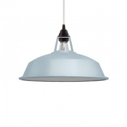 Full Harbour suspension diam 38 cm enamelled - Light Blue