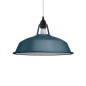 Suspension Harbour compléte diam 38 cm émaillé - Bleu pétrole
