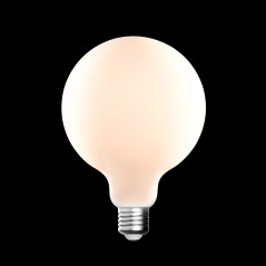 Ampoule LED en Porcelaine G125 - 7,2W E27 - IRC95 - Dimmable 2700K
