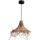 Pendant light E27 - IP65 pour l'extérieur BALI bandes de rotin vernis