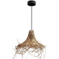 Suspension BALI E27 - IP65 pour l'extérieur bandes de rotin vernis Suspension BALI E27 - IP65 pour l'extérieur bandes de rotin vernis