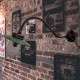 EOLE 1 wall wall lamp in cast iron and metal IP65